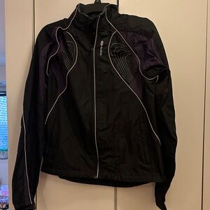 Sugoi 2 in 1 running jacket + vest with magnetic quick remove arms!